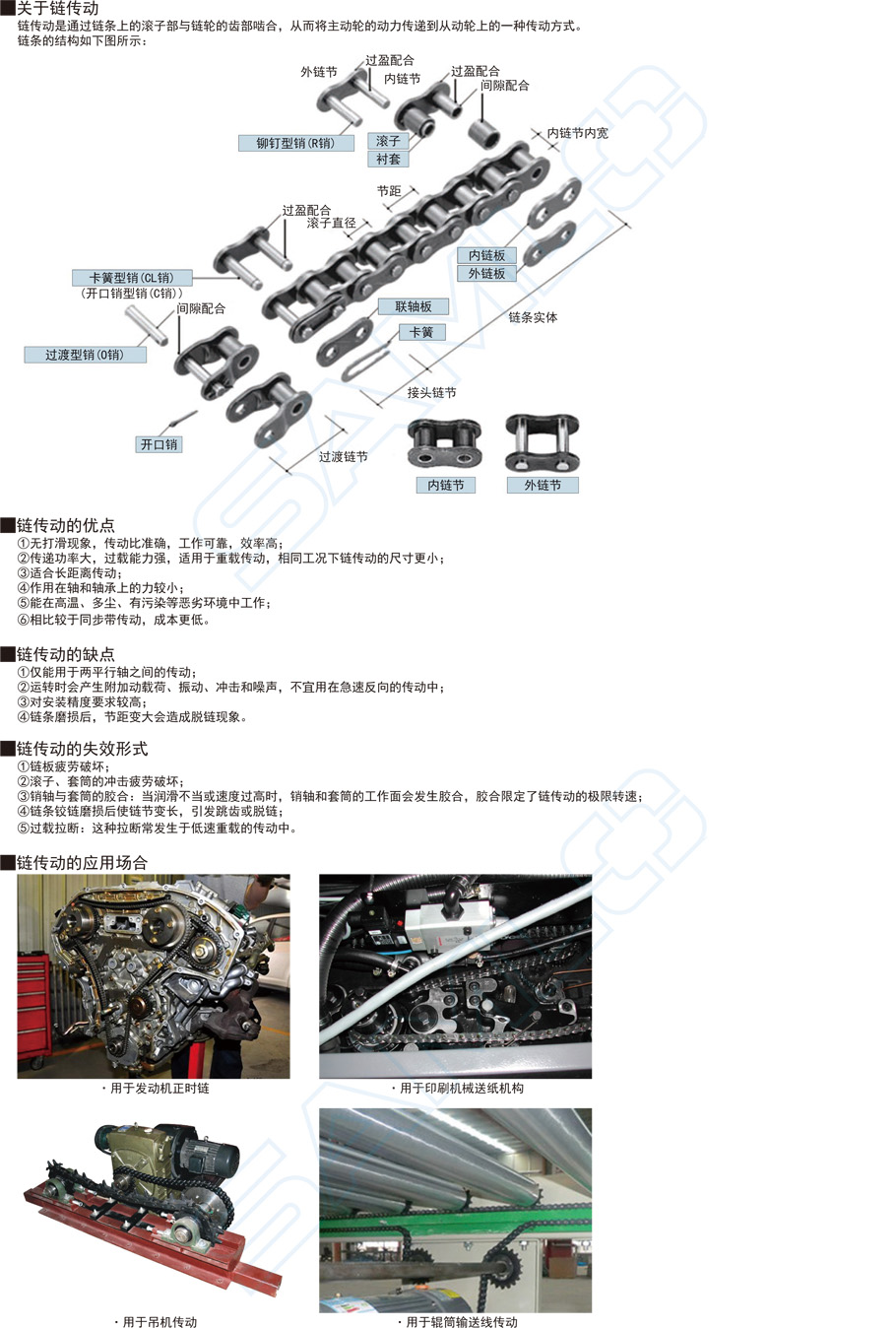 鏈輪-12A系列作用與用途