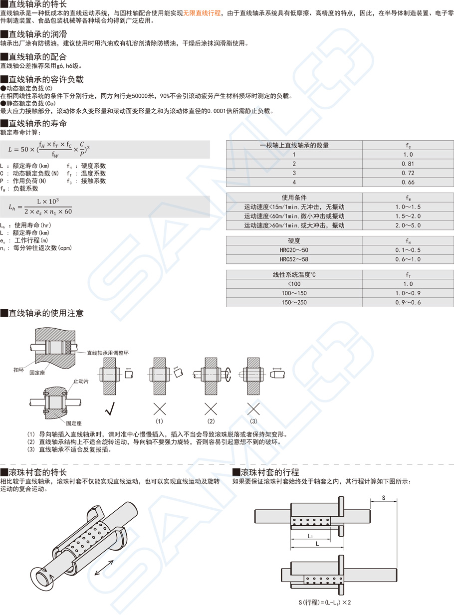 直線軸承-標準型2